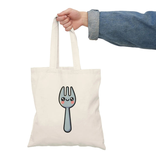 Spork Eco Tote Bag – Cute Recycled Cotton Bag