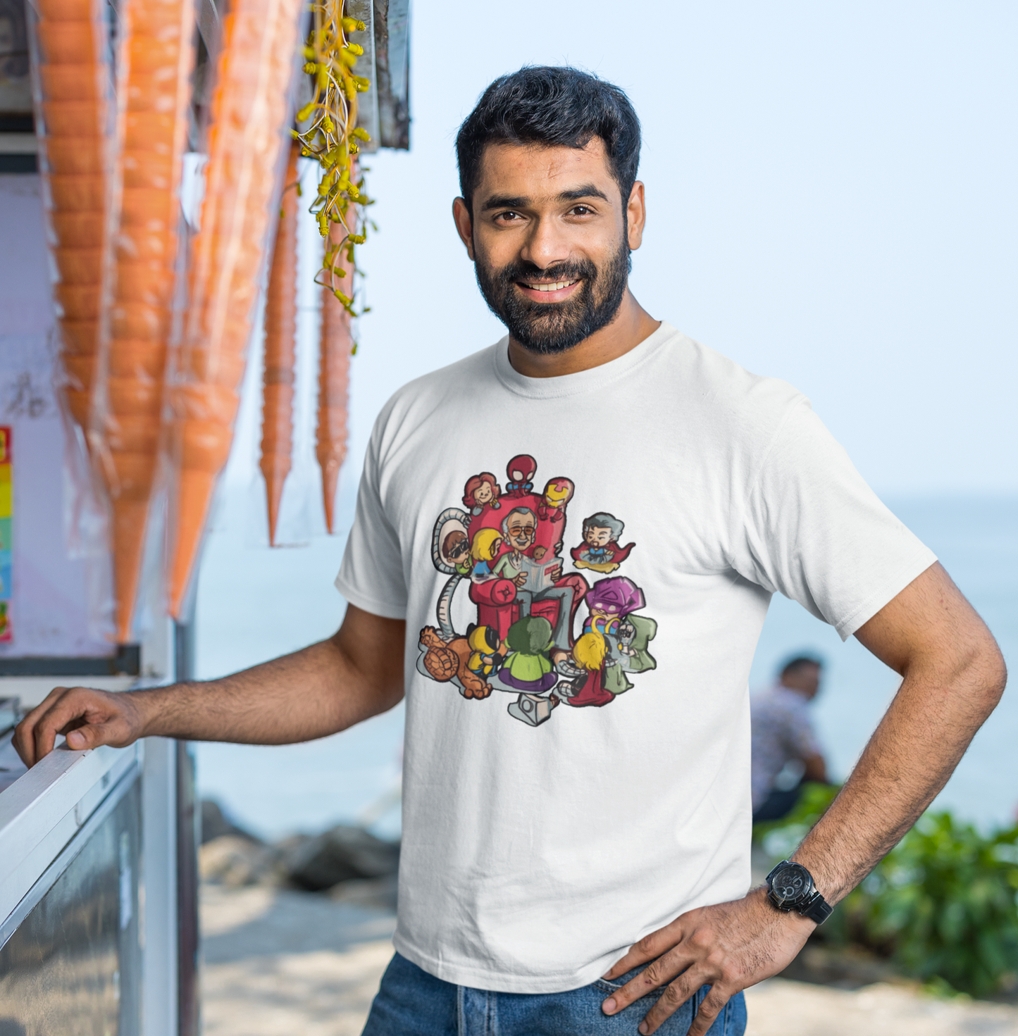 Marvel Style Unisex T-Shirt, T-Shirt Marvel style, Marvel Stan Lee T-Shirt, T-Shirt Marvel Stan Lee, Avengers, Xmen, Fantastic 4, MARVEL,