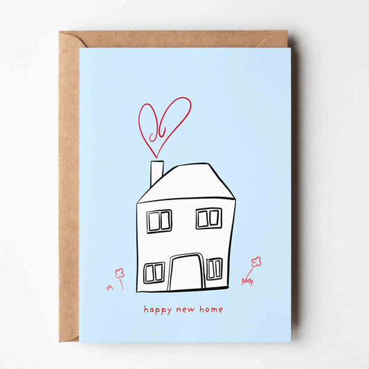 Warm Wishes: Happy New Home Greeting Card