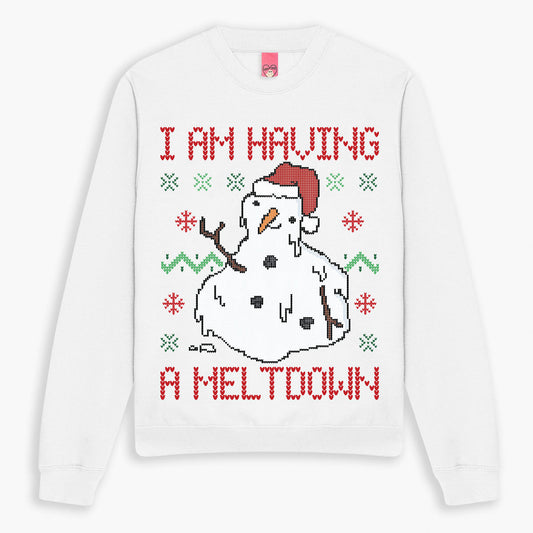 Having A Meltdown Christmas Jumper (Unisex)