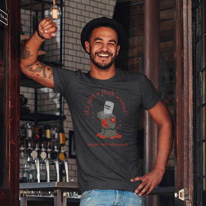 Monty python and the holy grail t-shirt. The Black knight.