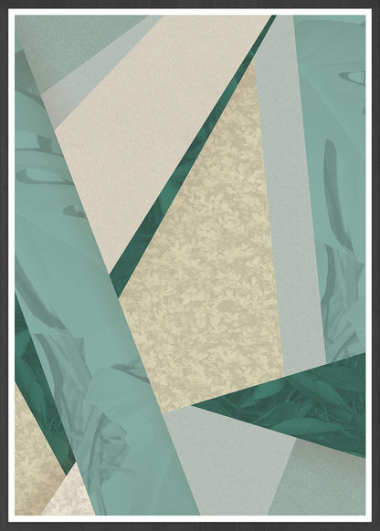 House Plants Geometric Botanical Pattern