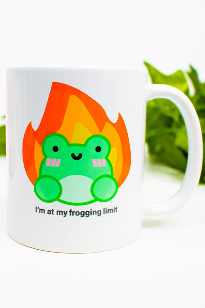 I'm At My Frogging Limit Mug