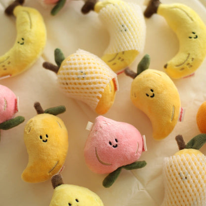 Daily White | Peach Bag Charm