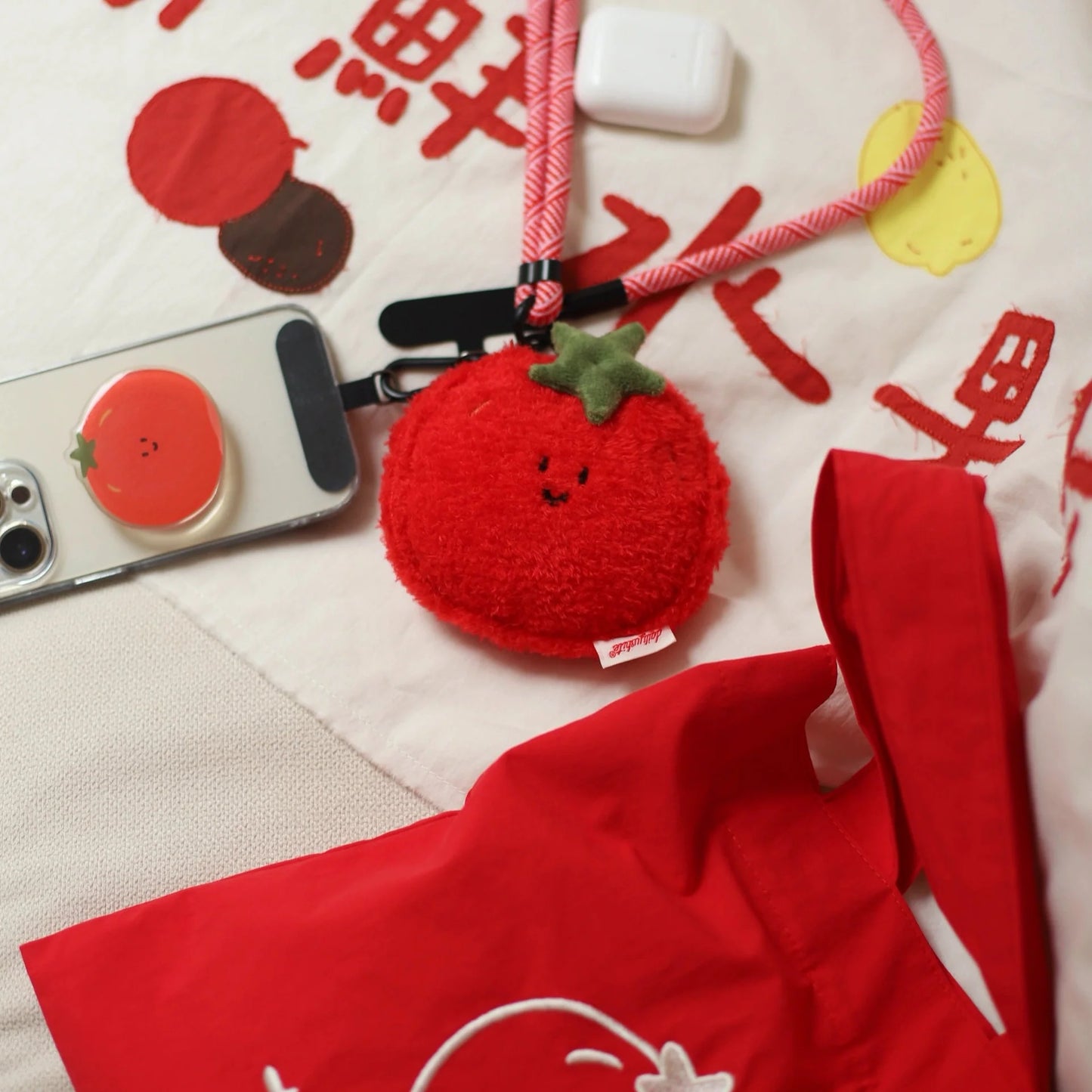 Daily White | Tomato Mini Bag