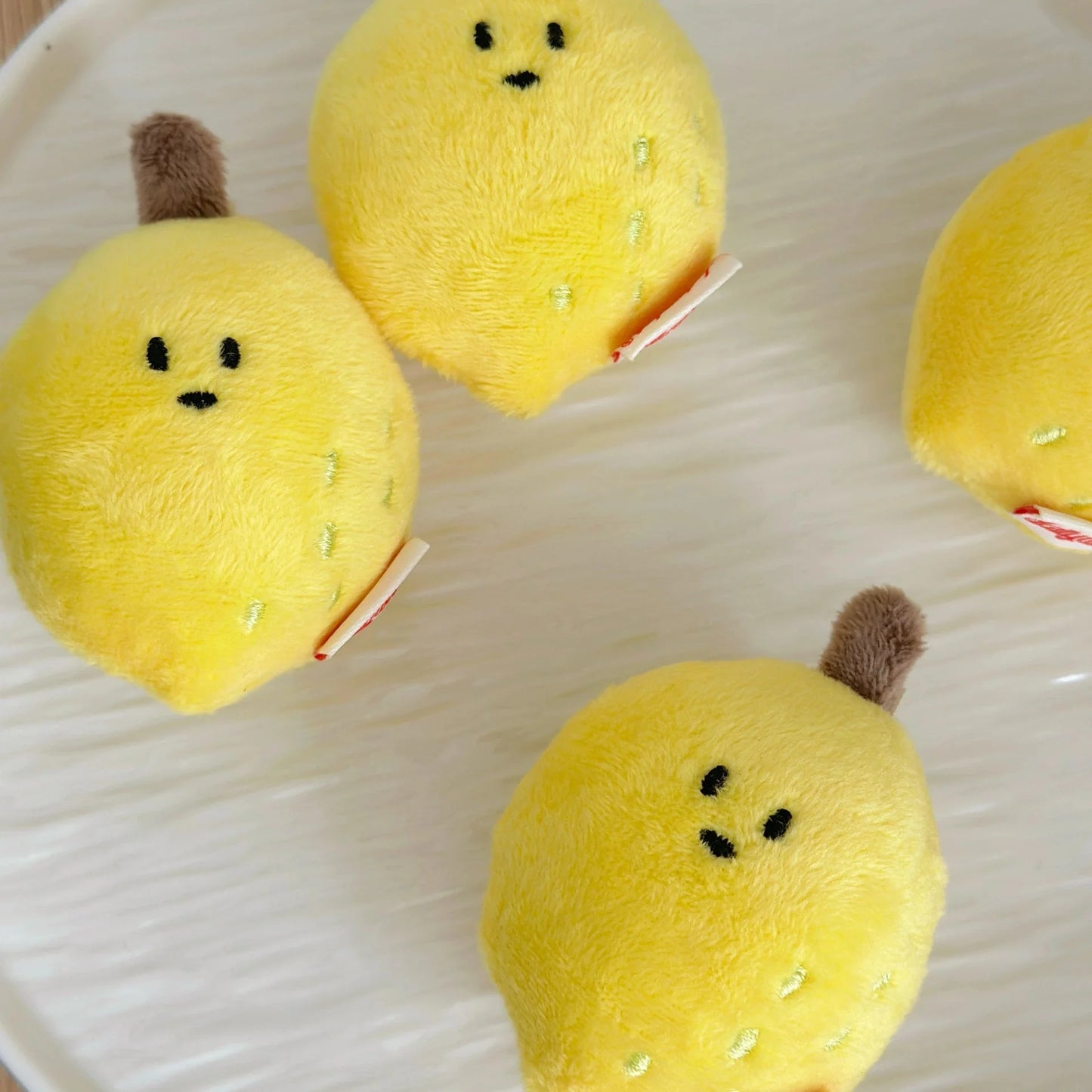 Daily White | Mini Lemon Bag Charm