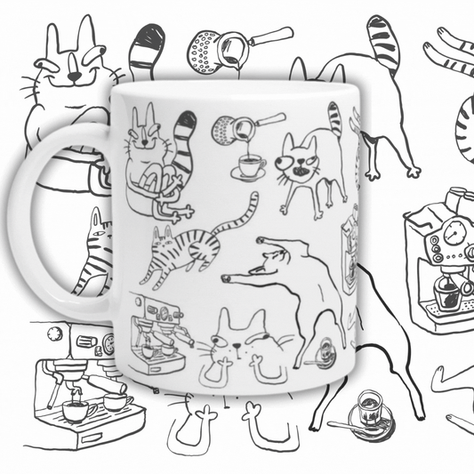 Kitty Cafe Mug
