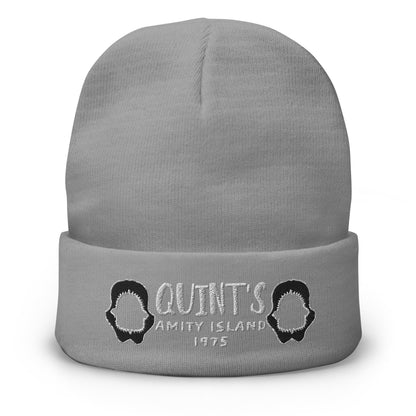 Jaws Movie Embroidered Beanie
