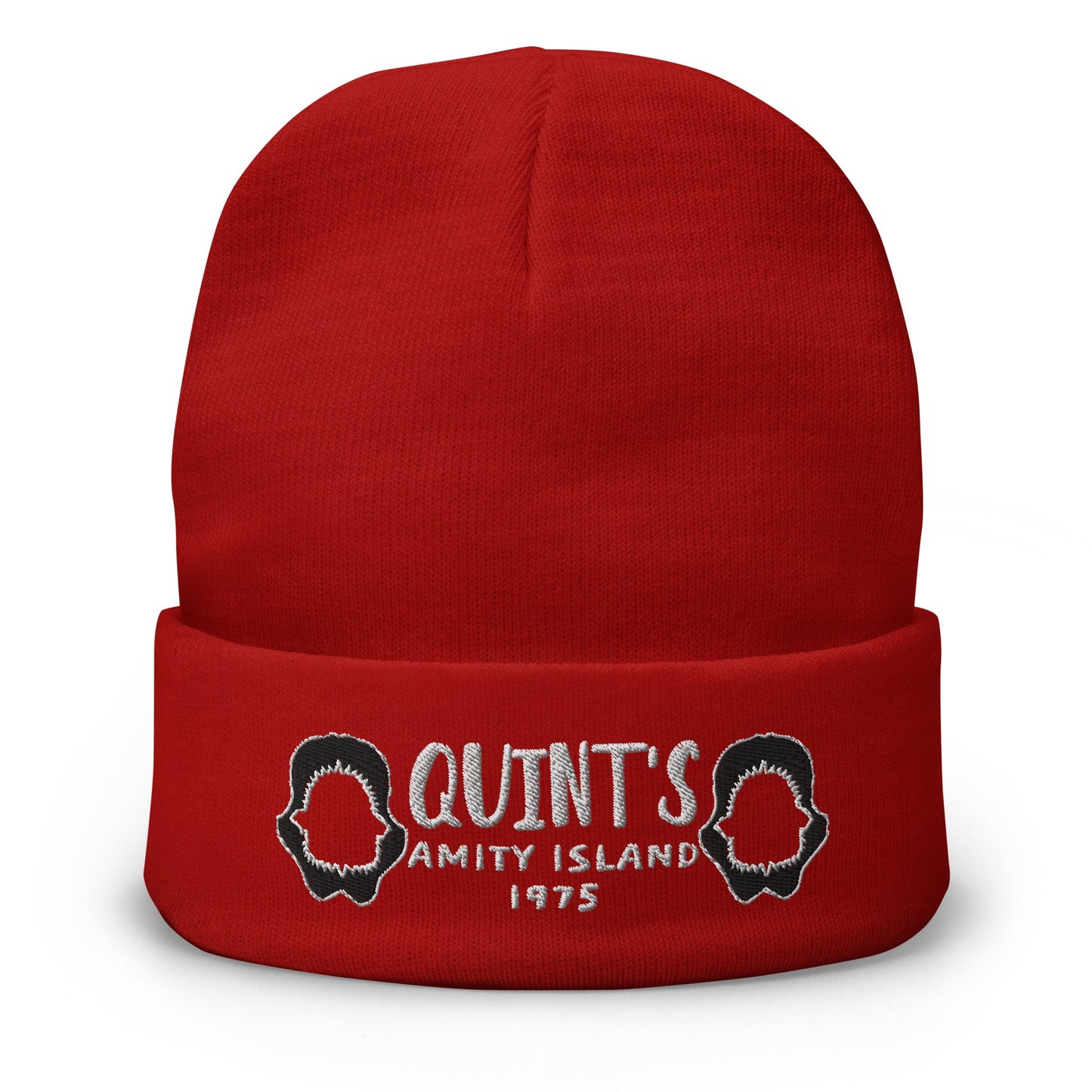 Jaws Movie Embroidered Beanie