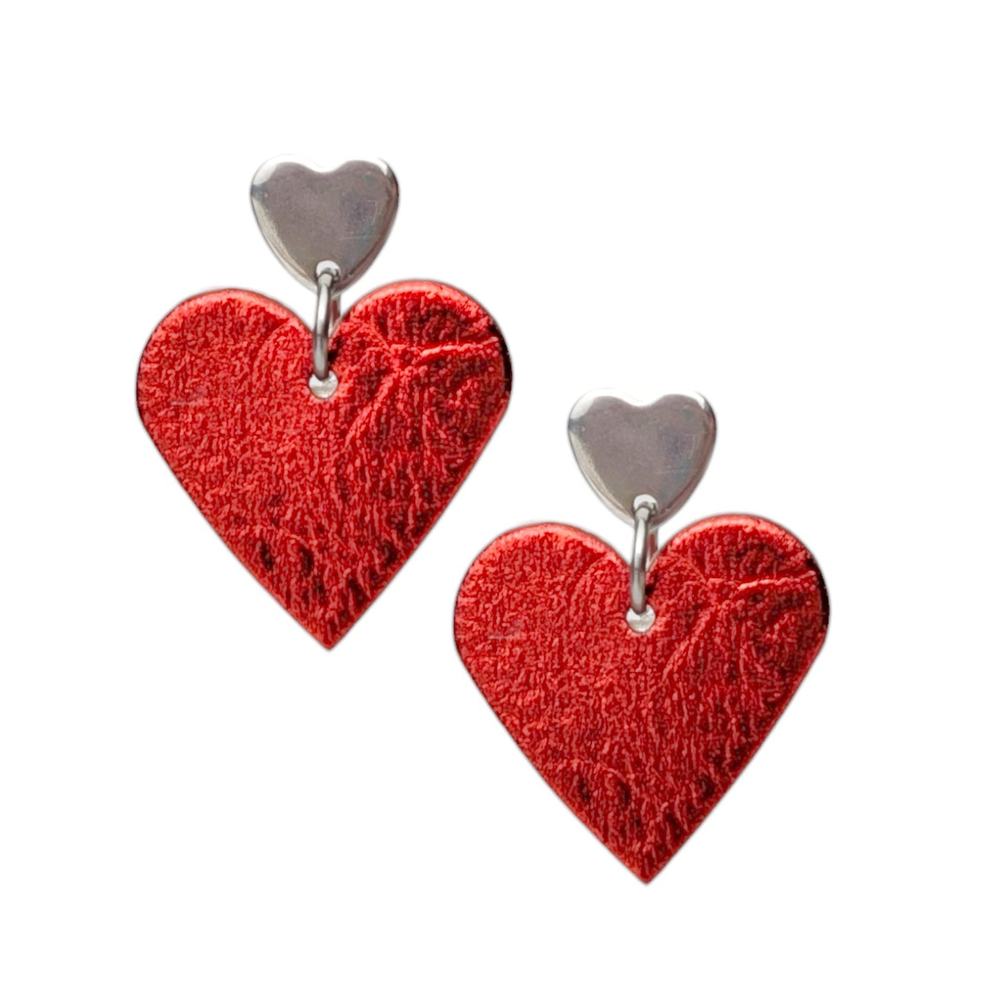 Lovestruck Leigh mini heart stud earrings