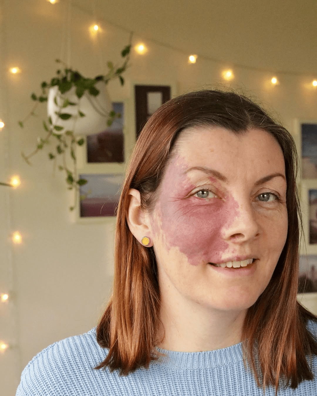 Mini cork stud earrings