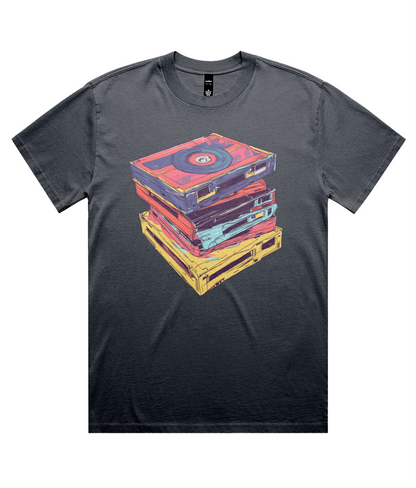 Tape Stack (Heavy Faded Tee)