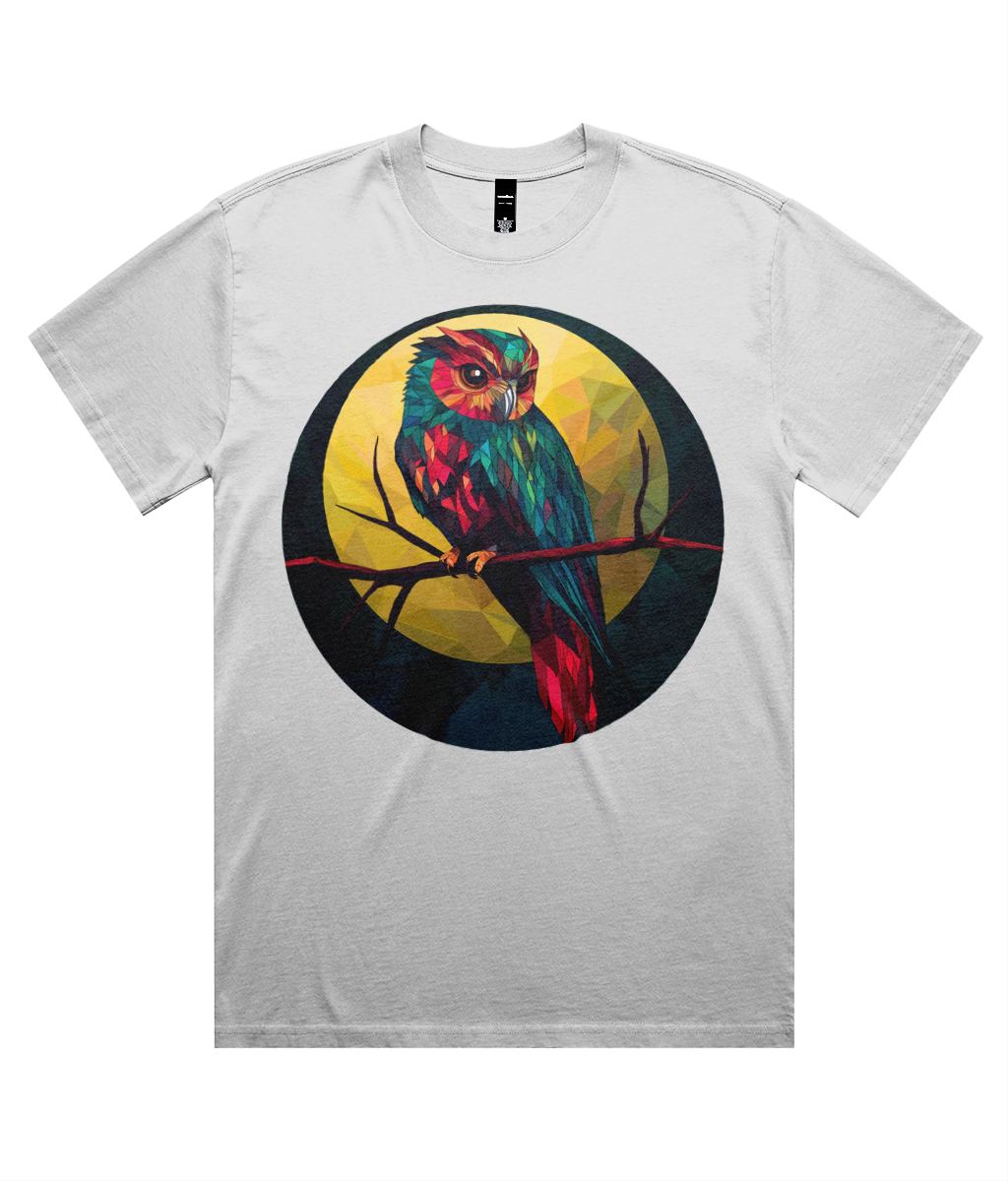 Geo Owl (Heavy Faded Tee)