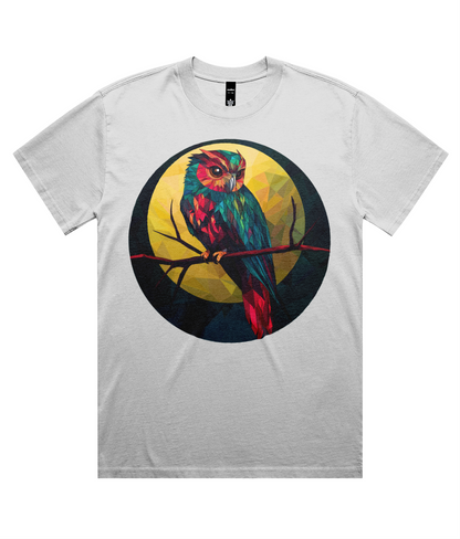Geo Owl (Heavy Faded Tee)
