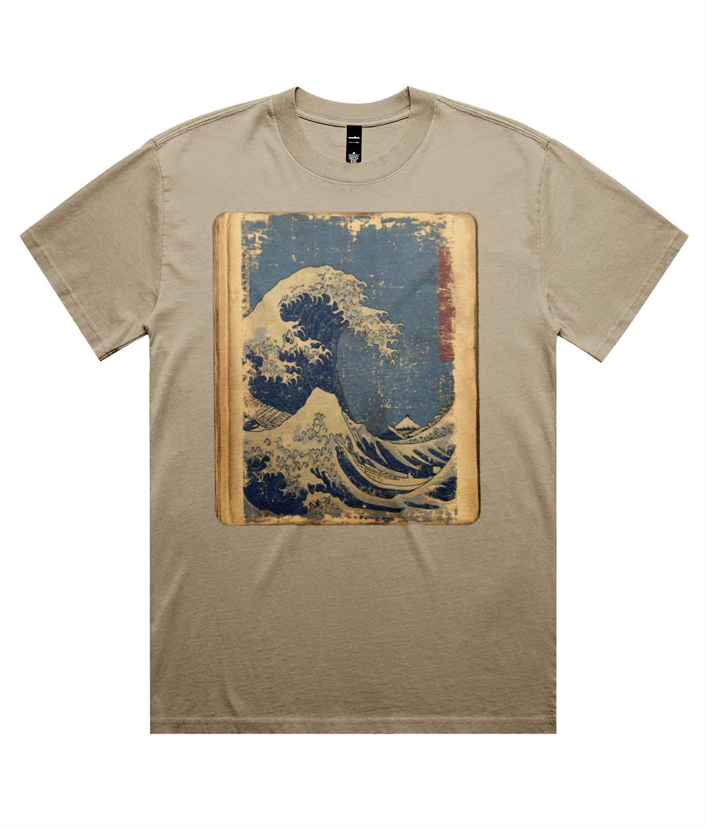 Hokusai Wave (Heavy Faded Tee)