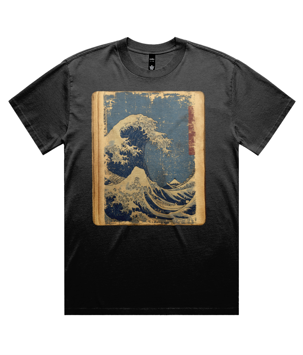 Hokusai Wave (Heavy Faded Tee)
