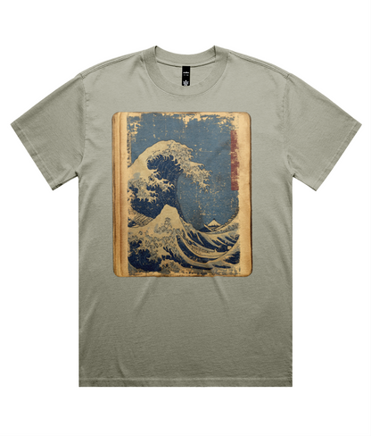 Hokusai Wave (Heavy Faded Tee)