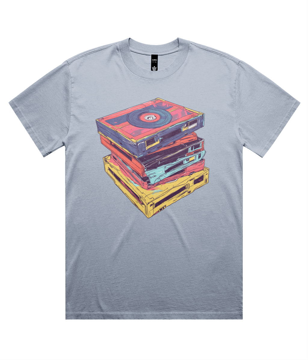 Tape Stack (Heavy Faded Tee)