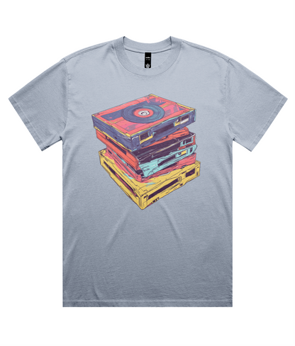 Tape Stack (Heavy Faded Tee)