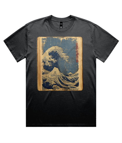 Hokusai Wave (Heavy Faded Tee)