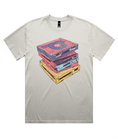 Tape Stack (Heavy Faded Tee)
