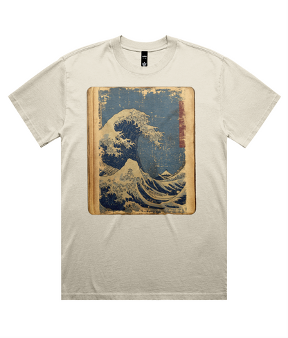 Hokusai Wave (Heavy Faded Tee)