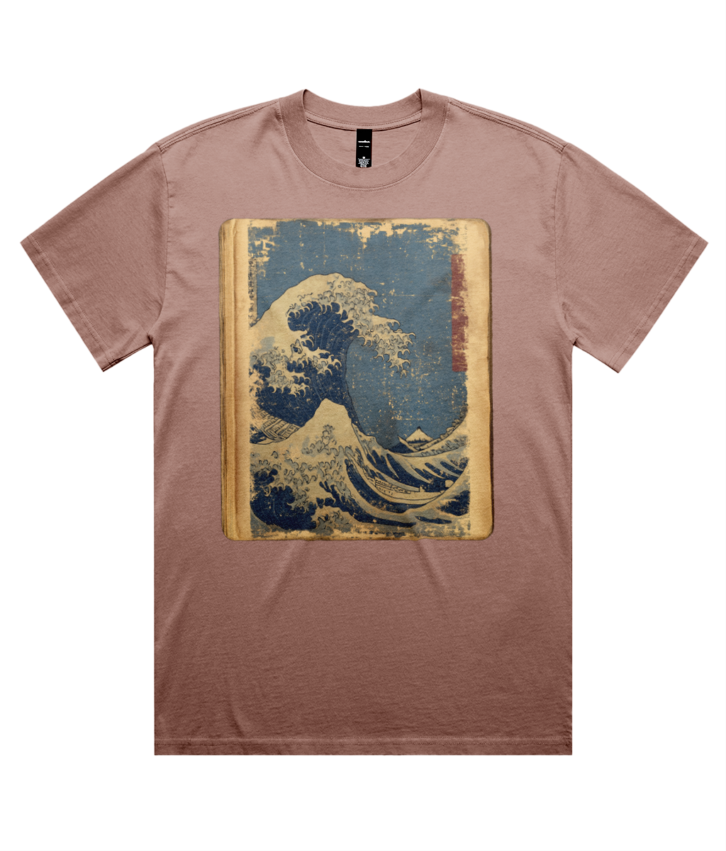 Hokusai Wave (Heavy Faded Tee)