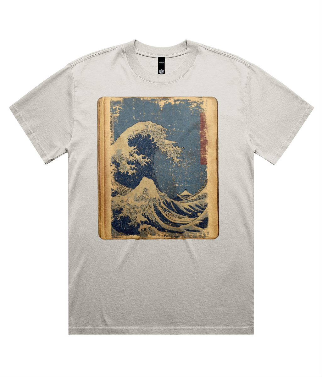 Hokusai Wave (Heavy Faded Tee)