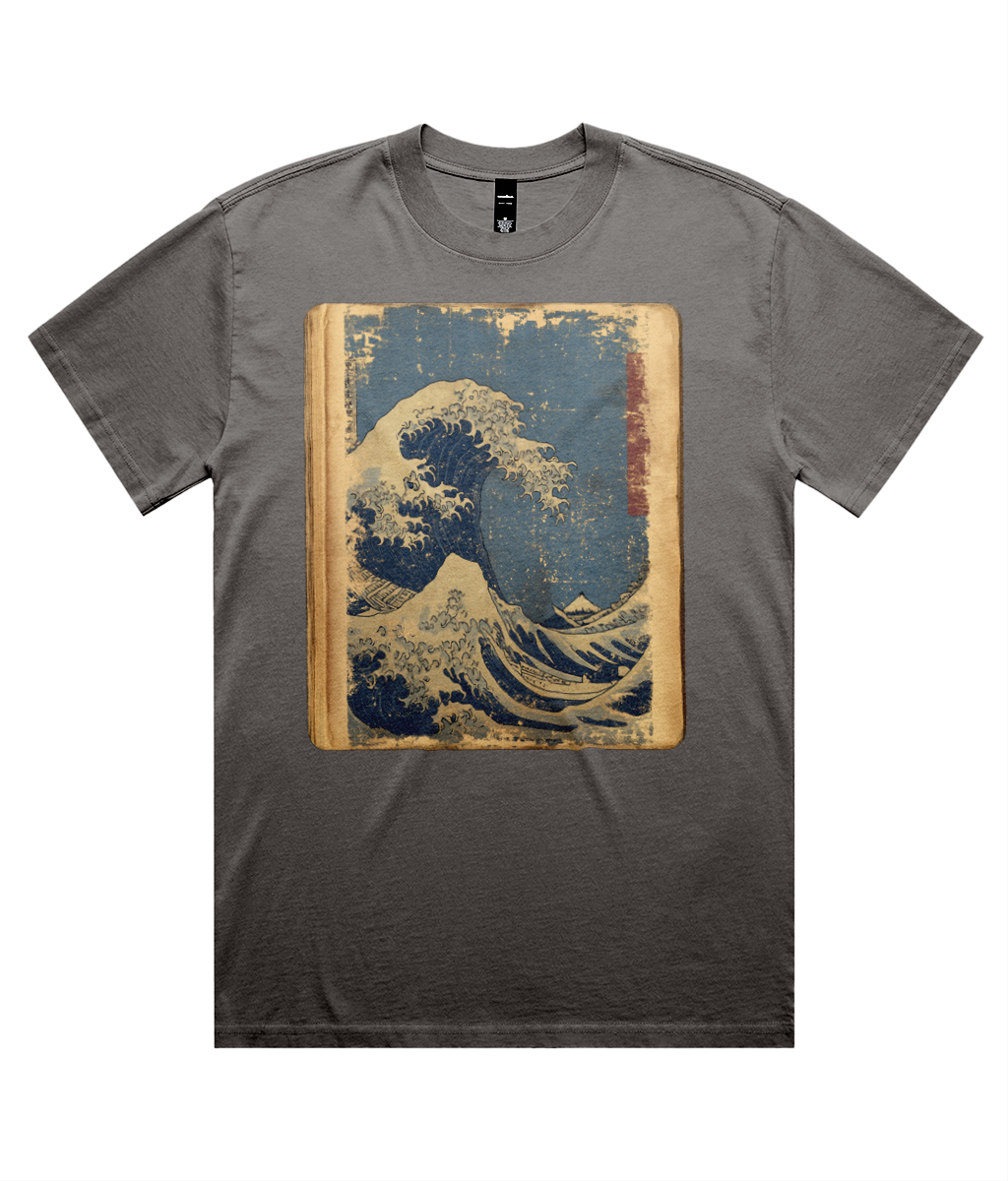 Hokusai Wave (Heavy Faded Tee)
