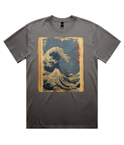 Hokusai Wave (Heavy Faded Tee)