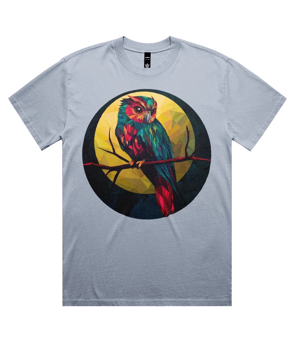 Geo Owl (Heavy Faded Tee)