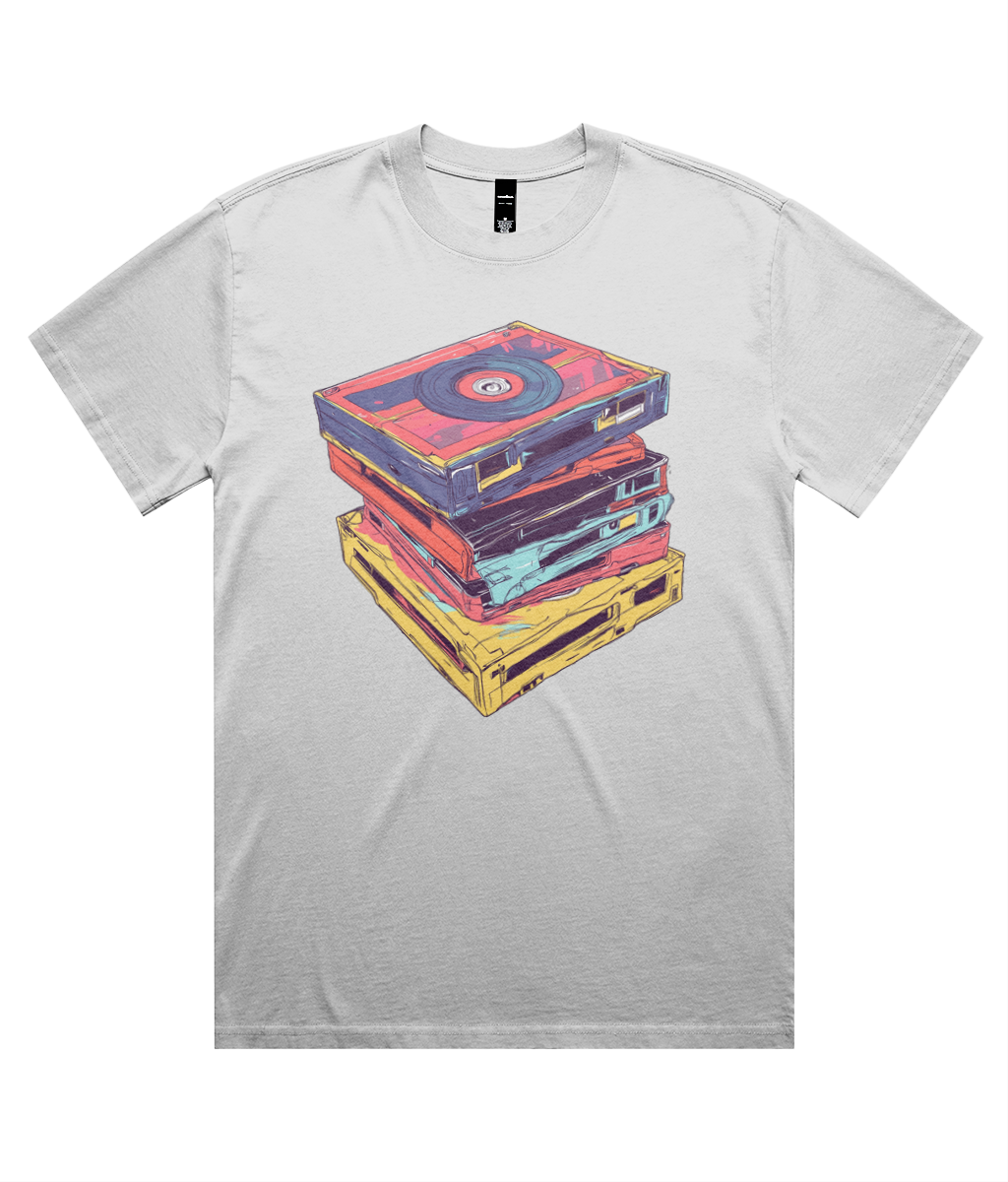 Tape Stack (Heavy Faded Tee)