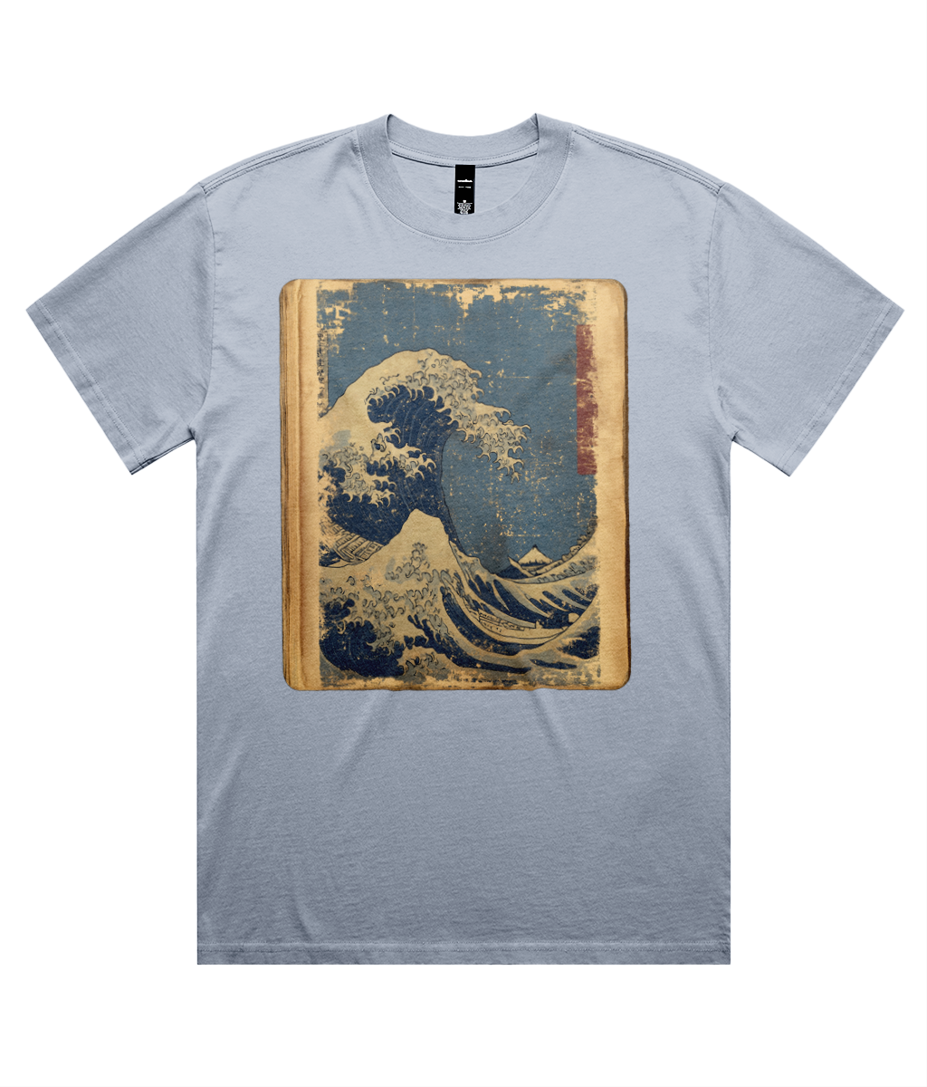 Hokusai Wave (Heavy Faded Tee)