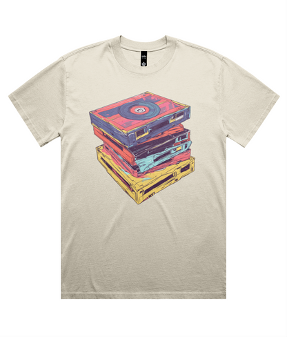 Tape Stack (Heavy Faded Tee)