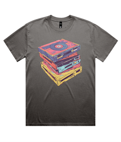 Tape Stack (Heavy Faded Tee)