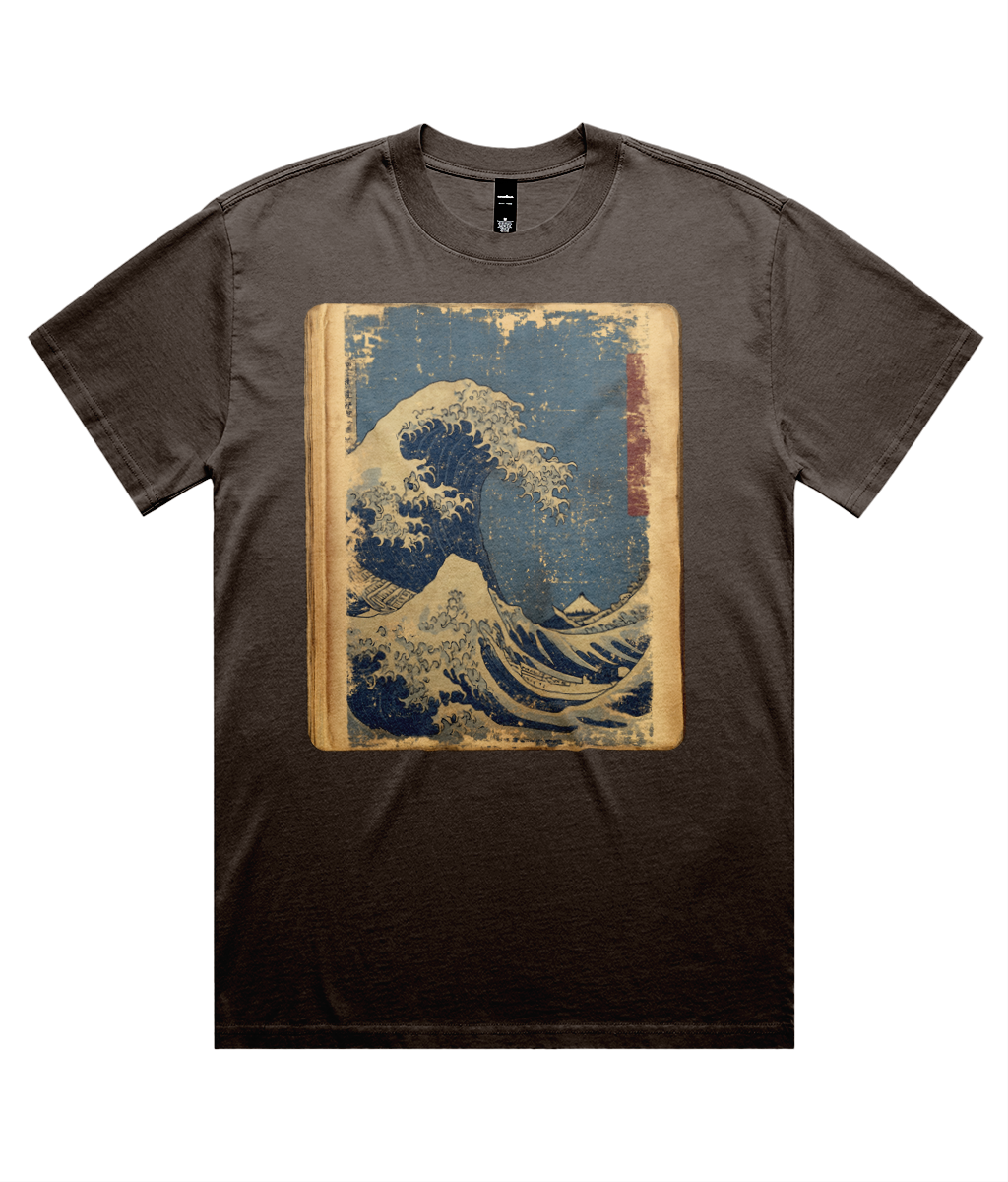 Hokusai Wave (Heavy Faded Tee)