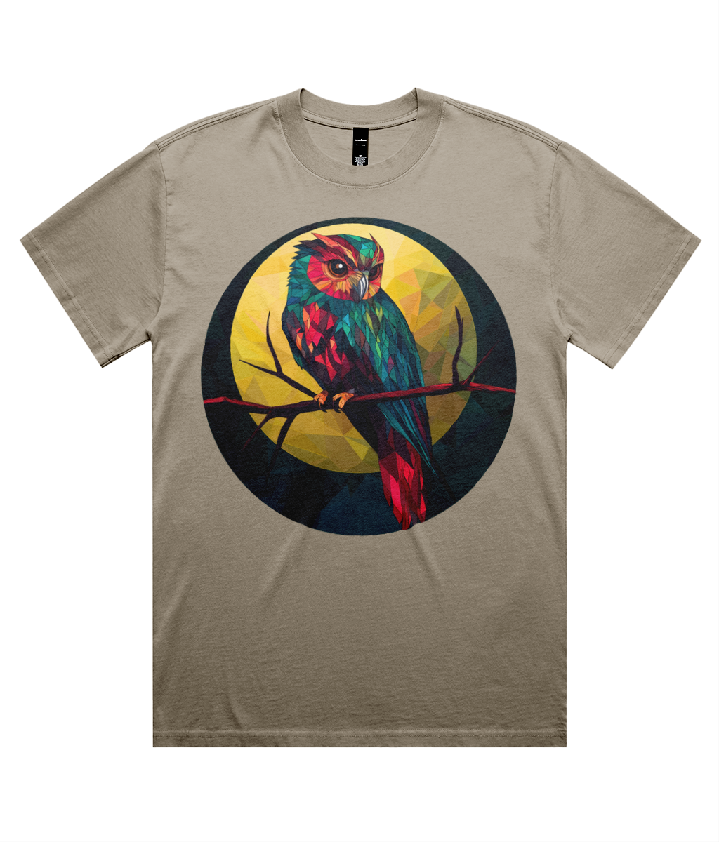 Geo Owl (Heavy Faded Tee)
