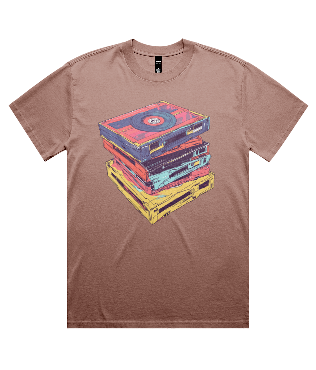 Tape Stack (Heavy Faded Tee)