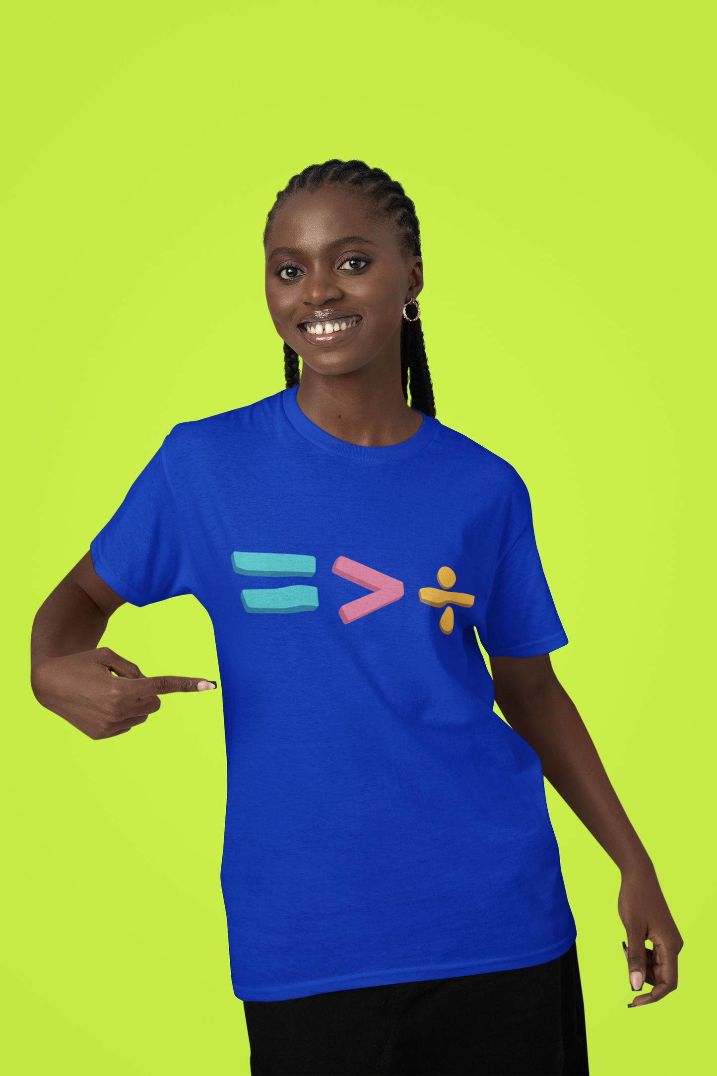 Equality is Greater than Division T-shirt