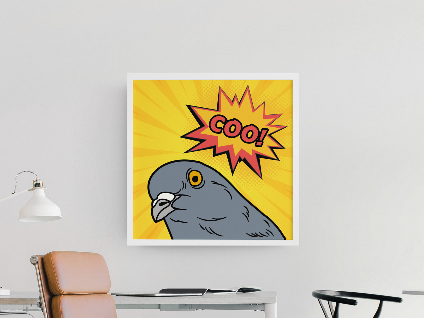 Pigeon Poster: Coo!