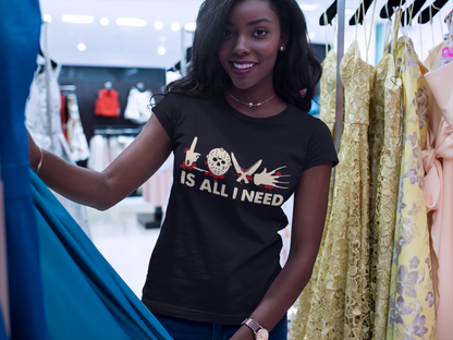 Horror movies t-shirt, Halloween is all i need.
