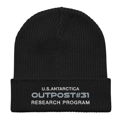 Outpost#31 Organic ribbed beanie