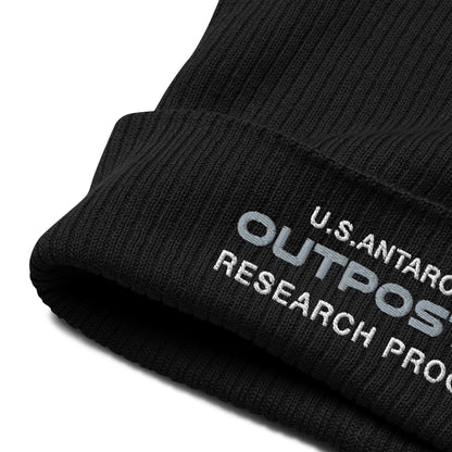Outpost#31 Organic ribbed beanie