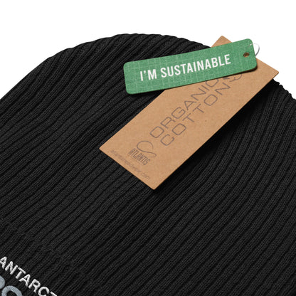 Outpost#31 Organic ribbed beanie