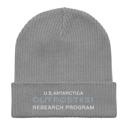 Outpost#31 Organic ribbed beanie