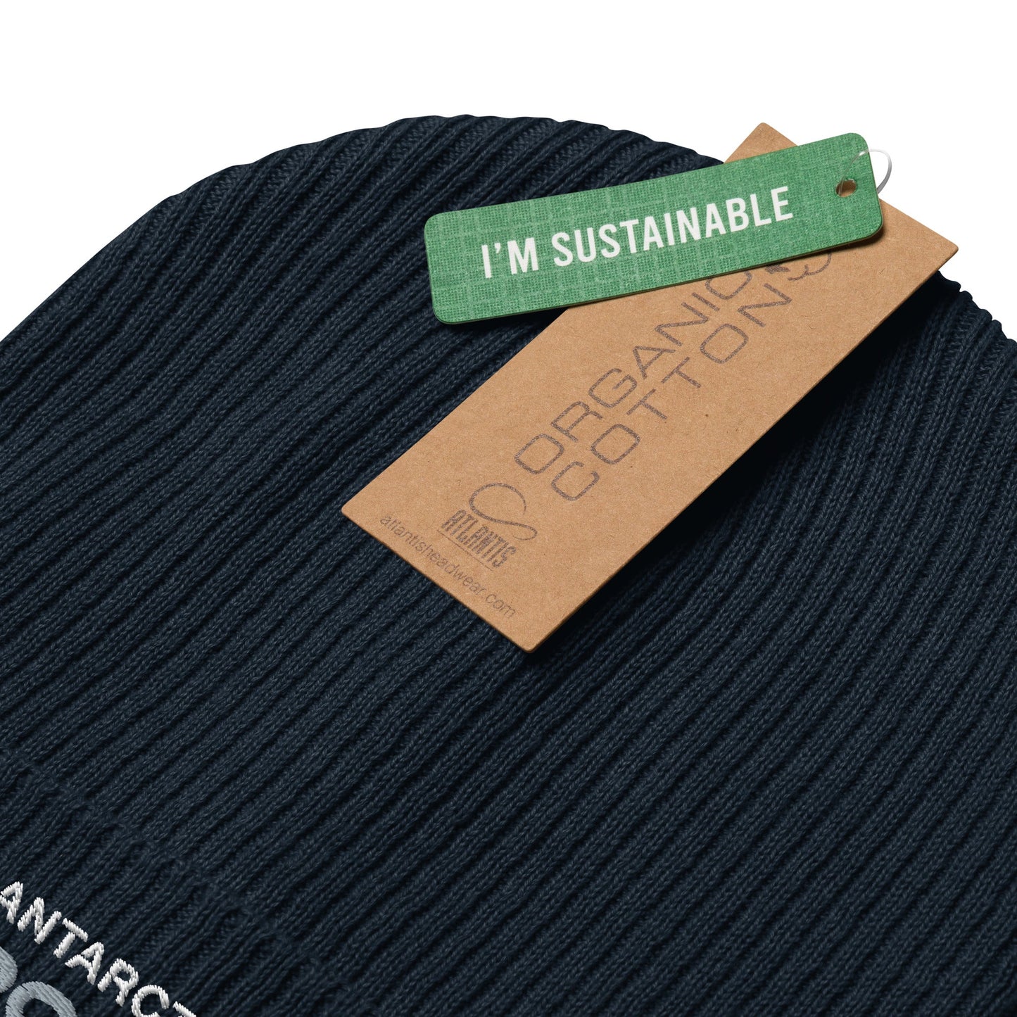 Outpost#31 Organic ribbed beanie