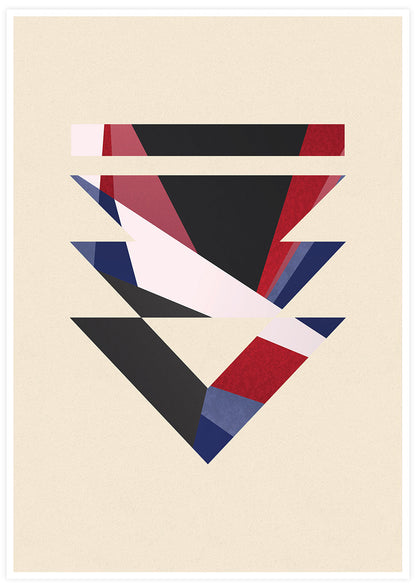 Paris has Fallen Minimal Geometric Print