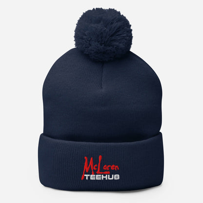 McLarenTeeHub Pom-Pom Beanie
