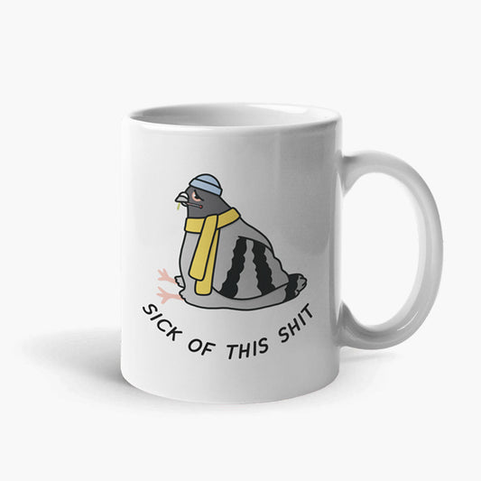 Poorly Pigeon Coffee Mug