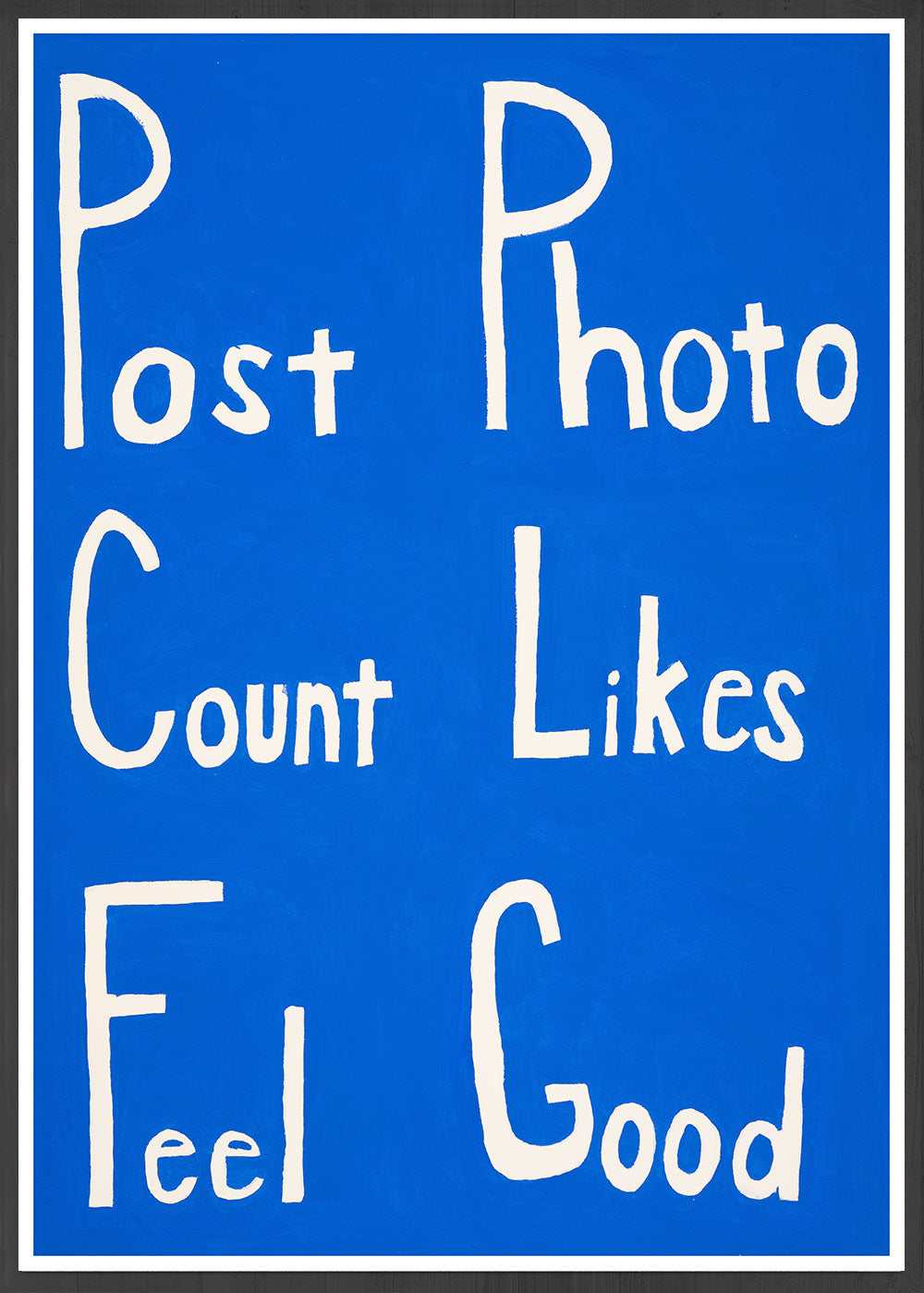 Post Count Feel Social Media Art Print – Big Fat Duck